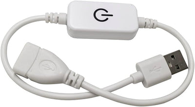 Interruptor táctil LED USB 30cm para tira luz blanca