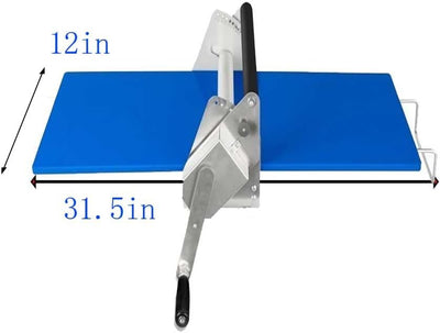 Máquina manual sheeter de acero inoxidable 12 pulgadas con rodillo ajustable