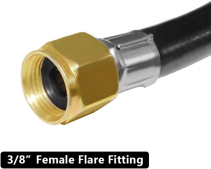 Regulador propano ajustable 5ft 0-20psi manguera QCC1