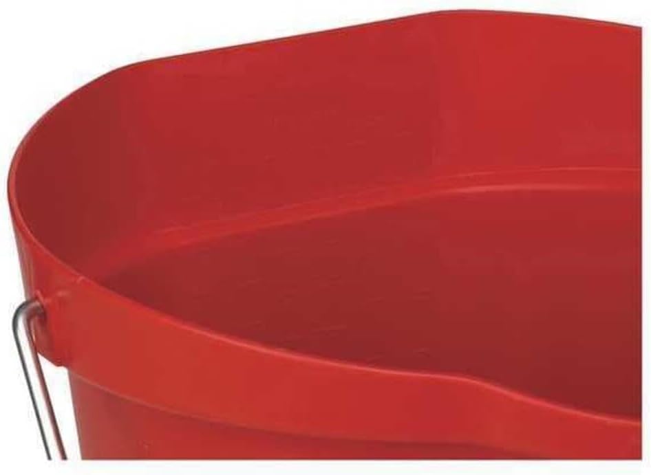 Cubeta 3gal PP/SS Rojo