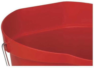 Cubeta 3gal PP/SS Rojo