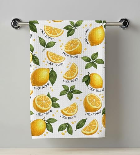Toalla de cocina divertida de limón Lemon FCK