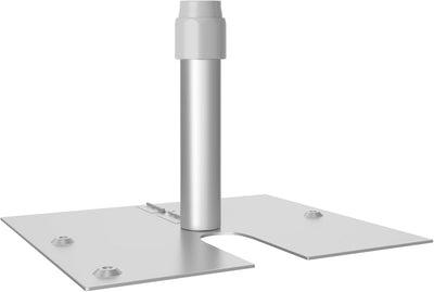 Base metal plegable 14x16pulg para soporte tubería y cortina