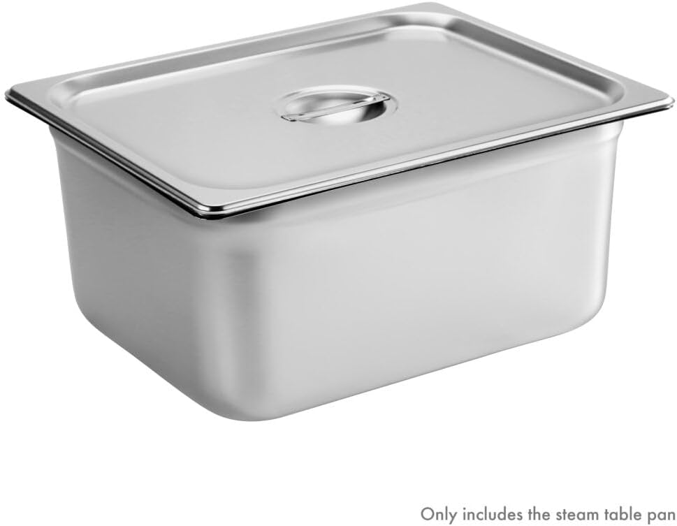 Bandeja vapor acero inox 18/8 NSF set 6