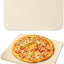 Piedra pizza sartén cordierita rectangular 15x12pulg