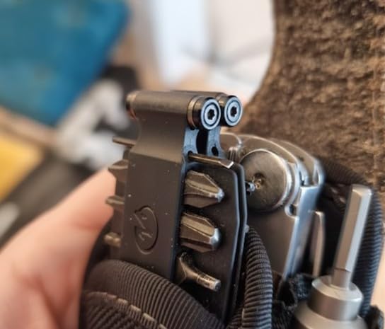 Kit puntas EDC comp para Leatherman Negro