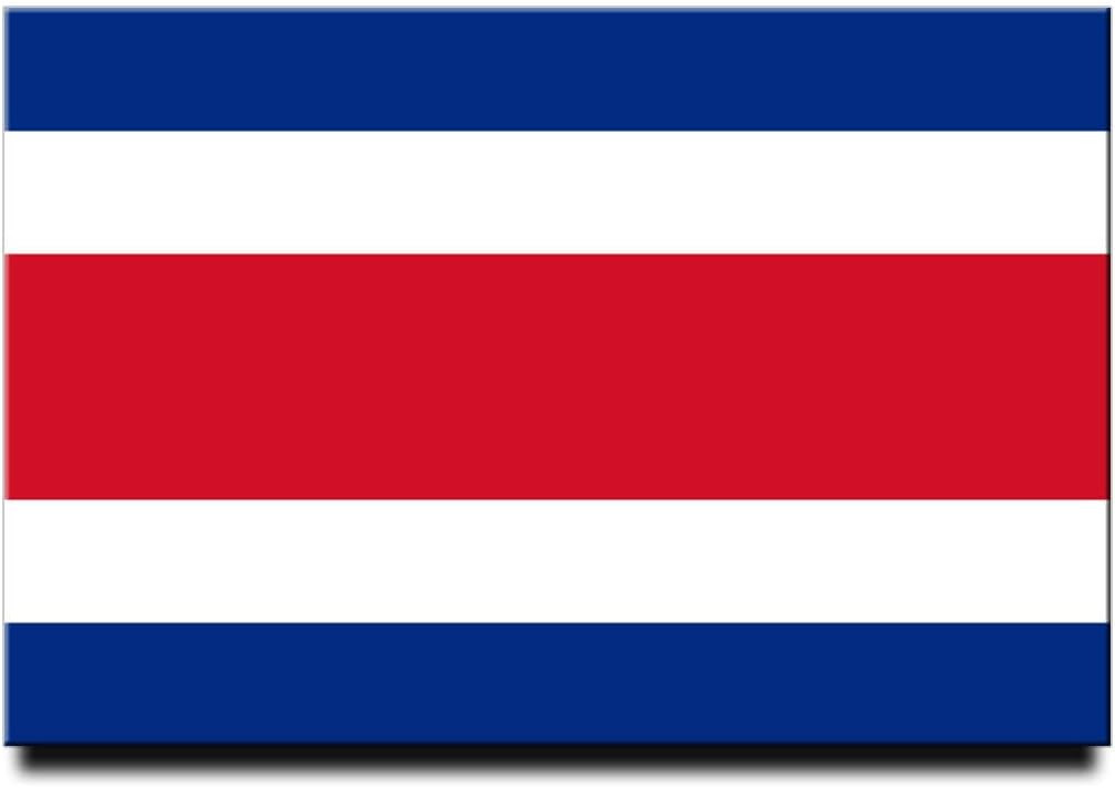 Imán nevera bandera Costa Rica recuerdo San José