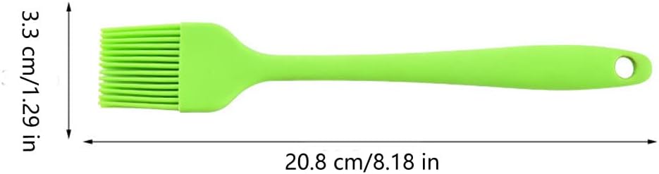 Cepillo silicona para barbacoa cocina parrilla 2pzas rosa