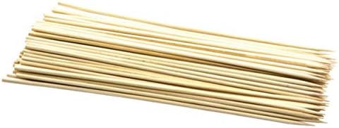 Palitos bambú natural para shish kabob parrilla 100pzas