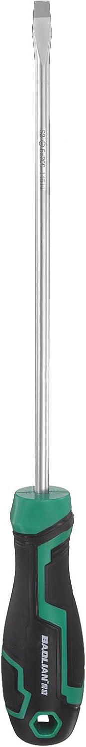 Destornillador plano magnético acero S2 12.2pulg ergonómico