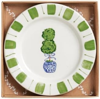 Placa topiary de cerámica Mud Pie Tidbit