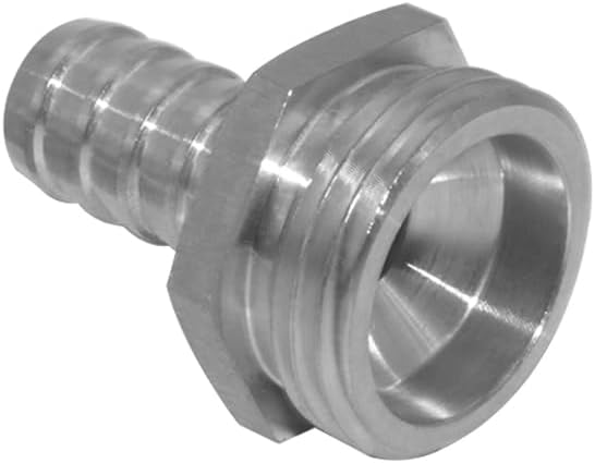 Conector manguera agua jardín barco 1/4x3/4 GHT