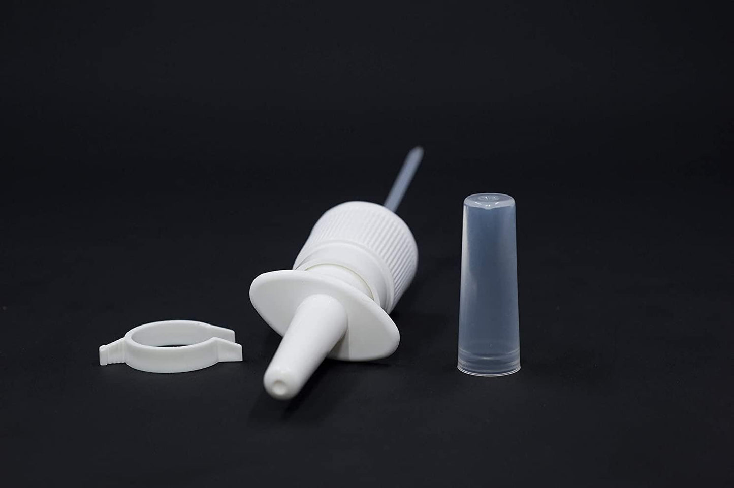 Botella spray nasal vidrio ámbar 1oz vacía recargable viaje