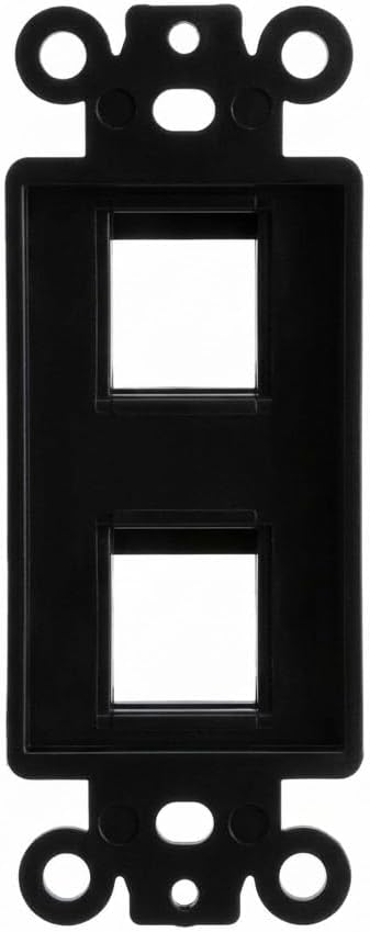 Pincel decorador passthrough con inserto para pared 1 pack negro