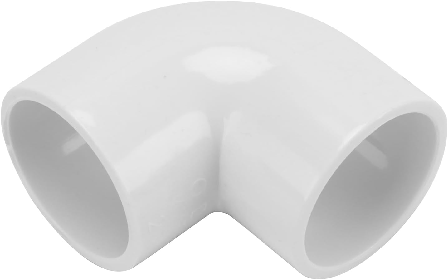 40 Pzas Codo PVC 3/4pulg 90 Grados Conector 2 Vias