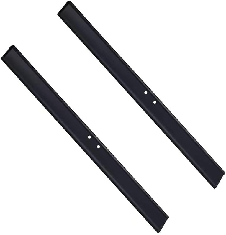 2 Cuchillas Silicona Repuesto 10pulg Negro