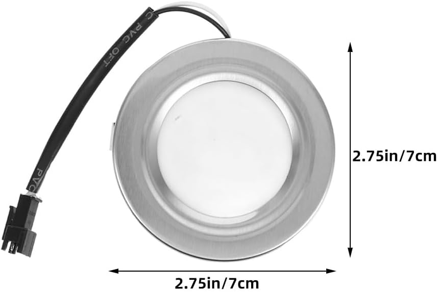 2 Luces LED Campana Extractora Empotrada para Cocina