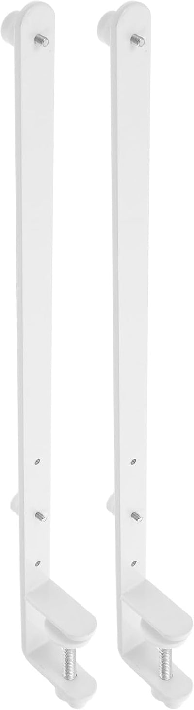 Soporte barra plegable mesa escritorio ajustable blanco