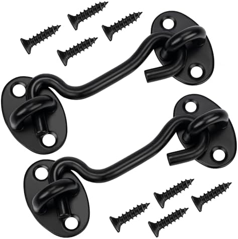 2 Pestillos Acero Inox Resistentes Oxido Para Puerta Corredera