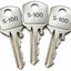Llave archivador comp. Steelcase Yale set 3