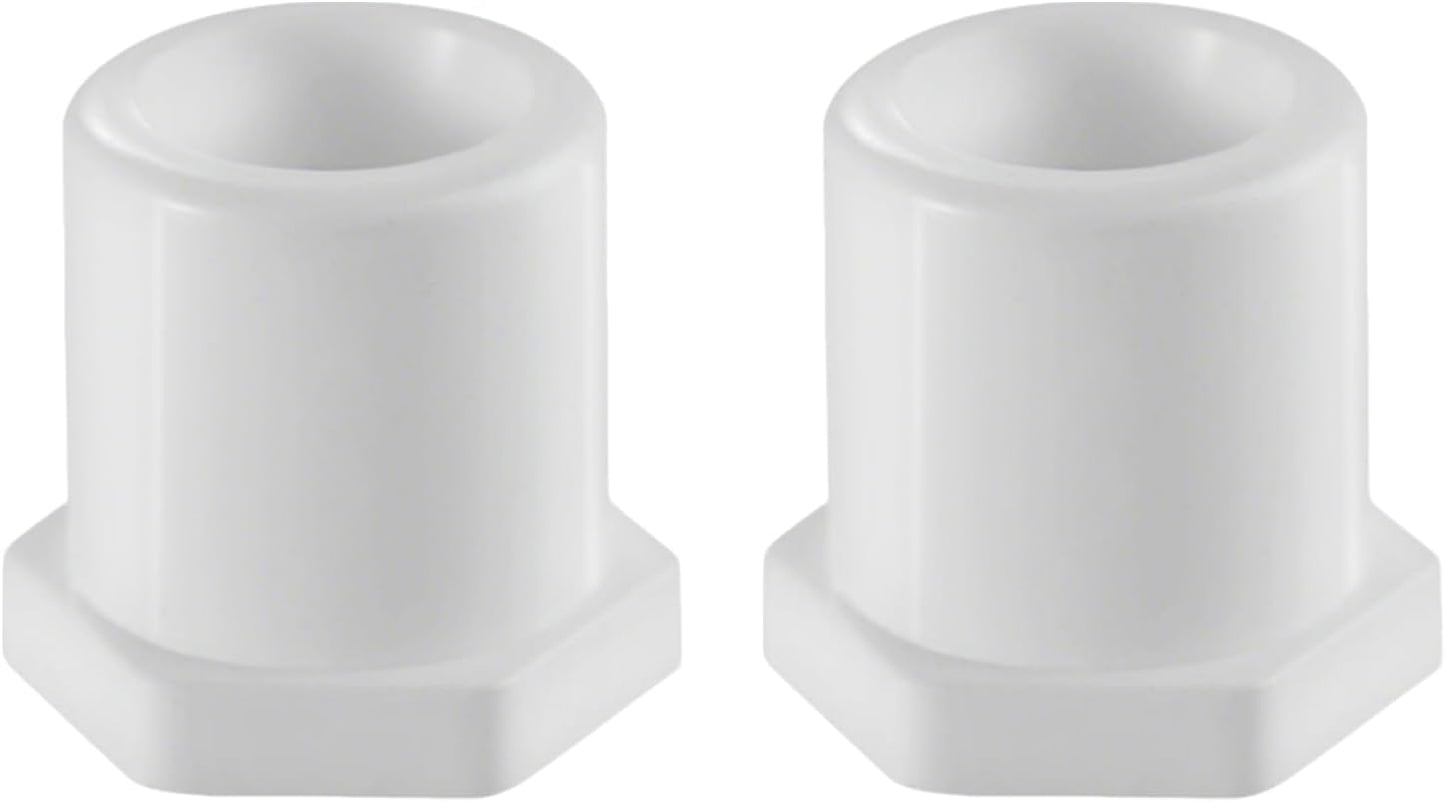 Buje reductor PVC 2x1/2 pulg SCH40 blanco pack 2