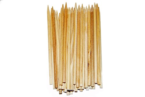 Brochetas madera 4.5x11/64 pulg 100 pzas