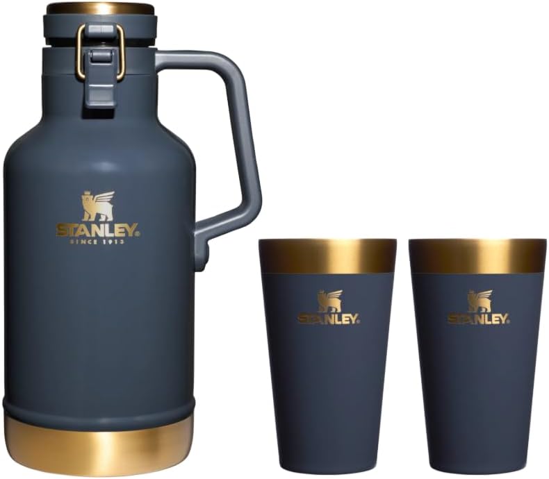 Growler Set 64oz/16oz Térmico para Cerveza