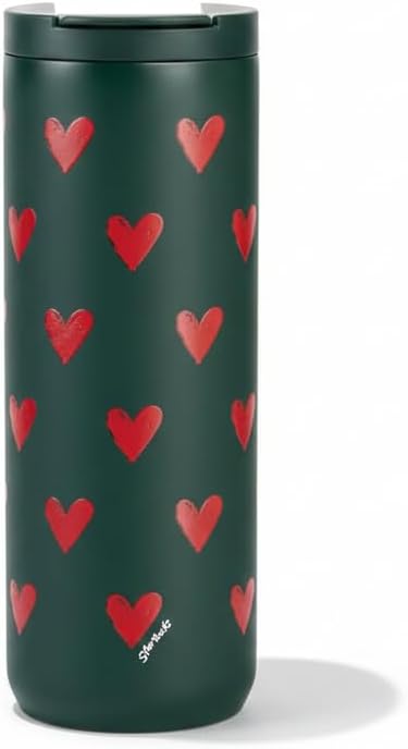 Vaso térmico acero inox 16oz diseño San Valentín