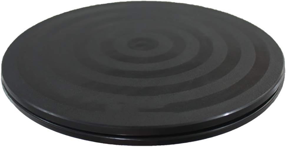 Mini bonsái base giratoria acero inox 360grados negro 8"