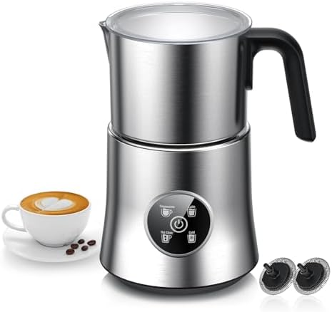 Espumador leche jarra acero inox 30.4oz