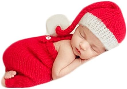 Kit ropa Navidad bebé disfraz ganchillo sesión foto