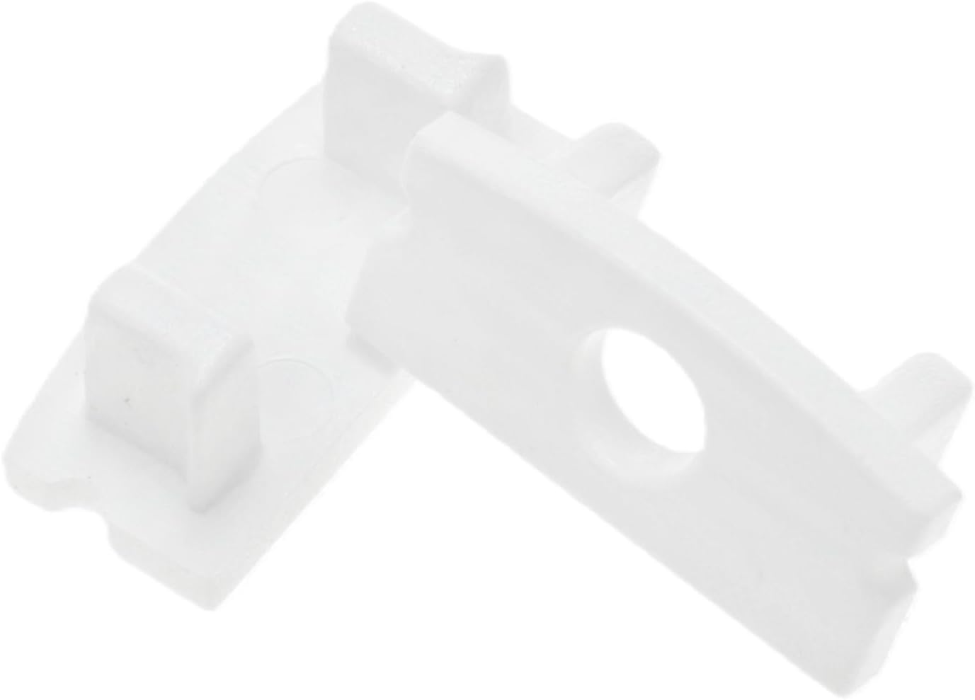 Set 24 Clips Montaje Tira Led Forma U Difusores Cubierta