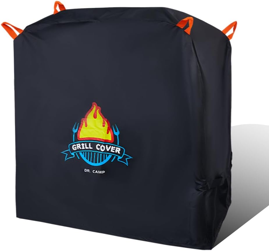 Cubierta impermeable parrilla BBQ 52pulg tela 420D resistente