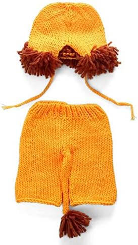 Disfraz tejido a crochet para bebé recién nacido