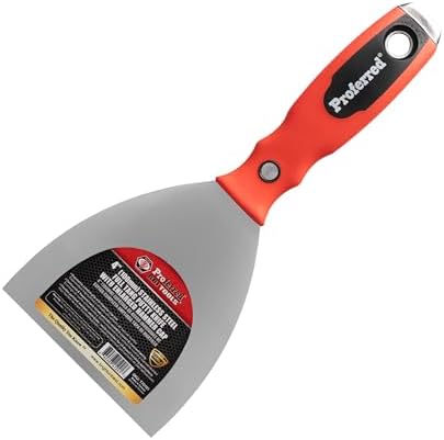 Espiga completa 4pulg cuchillo masilla antiderrap con tapa