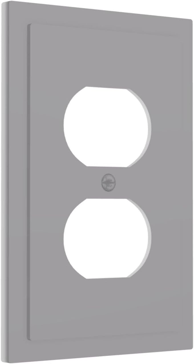 Cubiertas de salida dúplex placa interruptor decorativa