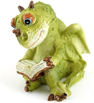 Libro dragón jardín miniatura