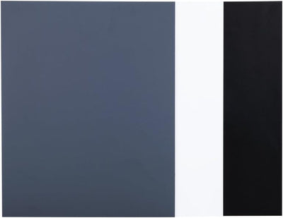 Juego tarjetas balance blanco PVC 10x8pulg gris neutro 18%