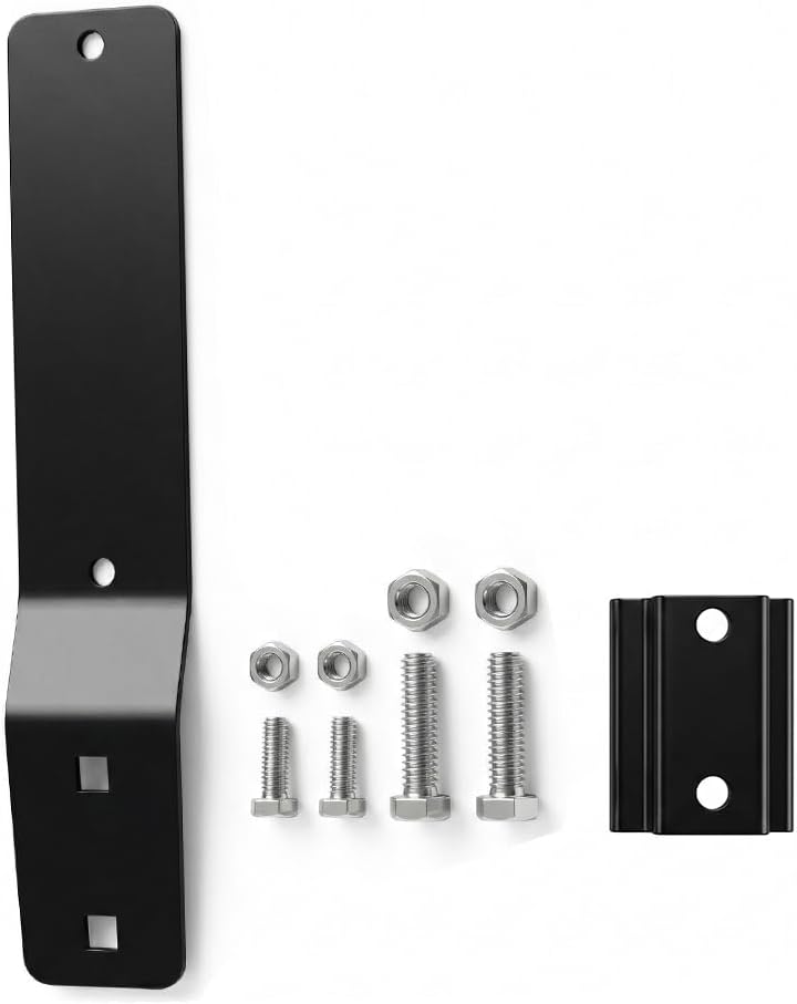 Kit soporte señal acero SMW universal para letreros triangulares