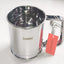 Cuchara de acero inox para tamizar harina y sifte