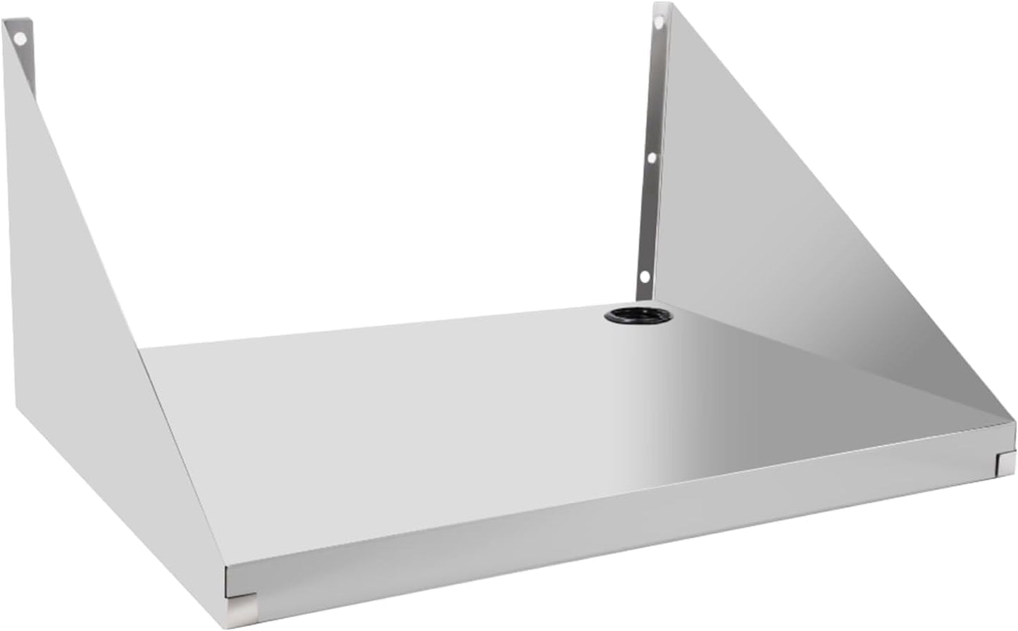 Estante de acero inoxidable para microondas 18 x 24 pulgadas