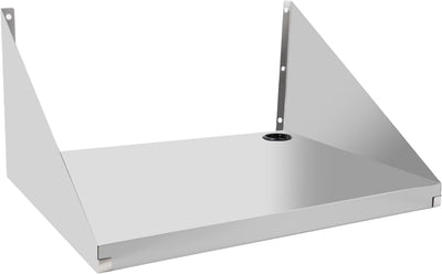 Estante de acero inoxidable para microondas 18 x 24 pulgadas