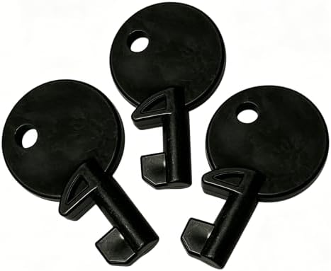 Llave repuesto reloj tiempo Lathem 1600E 1000E set 3