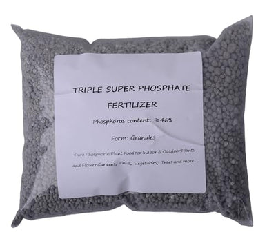 Fertilizante triple súper fosfato para plantas y jardines 1.9lb