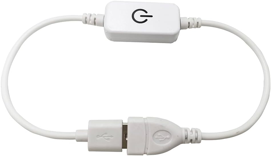 Interruptor táctil LED USB 30cm para tira luz blanca
