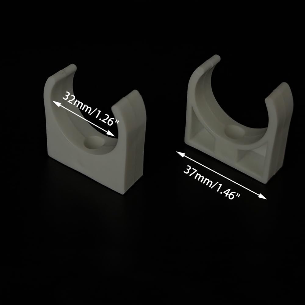 Soporte para motor plástico 32mm diámetro 15 Pzas