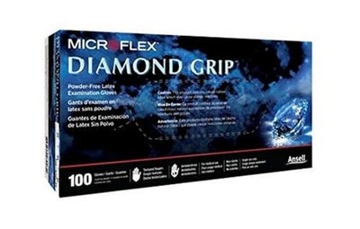 Guantes sin polvo MicroFlex Diamond Grip pequeños
