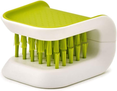 Cepillo limpiador cuchillos antideslizante color verde