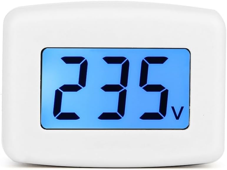 Probador voltaje CA 80-300V Voltimetro digital LCD retroiluminacion
