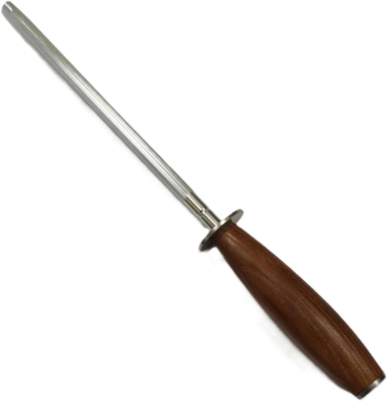 Juego de cuchillos Natura con afilador y mango de madera